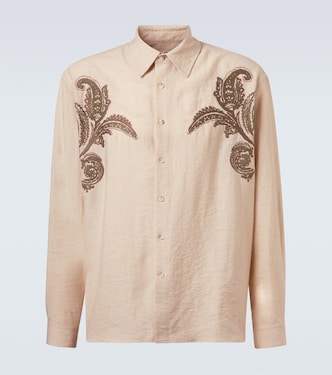 Chemise brodée | Commas