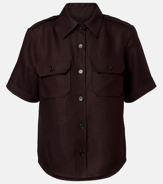 Annalisa linen shirt | Loro Piana