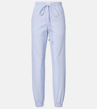 Striped cotton tapered pants | The Attico