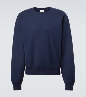 Cassandre cotton jersey sweatshirt | Saint Laurent