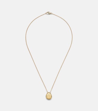 Eos Small 18kt gold pendant necklace | Pamela Zamore