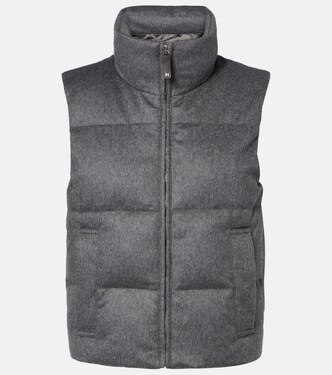 The Cube Amoroso cashmere down vest | Max Mara