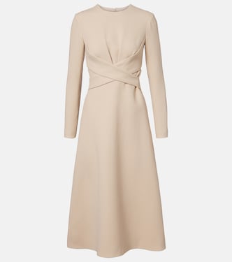 Elta wool crêpe midi dress | Emilia Wickstead