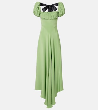 Maxikleid aus Seiden-Crêpe | Rodarte
