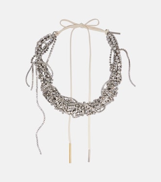 Crystal-embellished necklace | Dries Van Noten