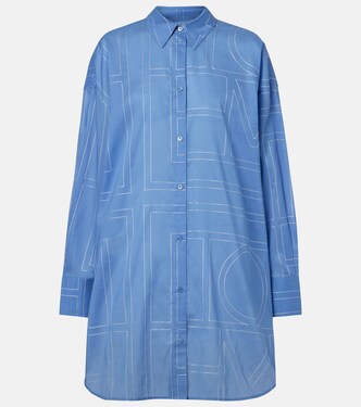 Camicia in misto cotone con ricamo | Toteme