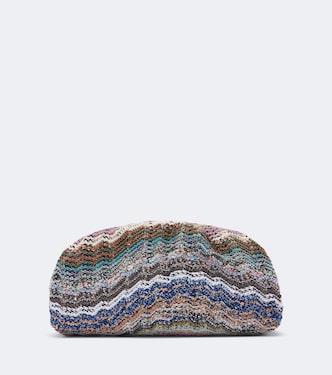 حقيبة كلاتش محبوكة Wave Large | Missoni