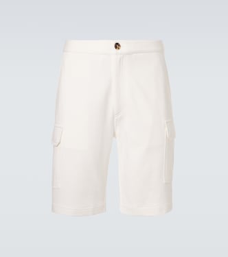 Cotton-blend Bermuda shorts | Brunello Cucinelli