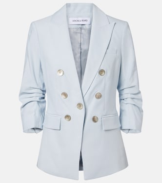 Tomi Dickey twill single-breasted blazer | Veronica Beard
