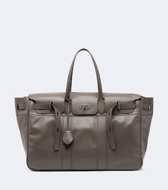 Weekender aus Leder | Brunello Cucinelli