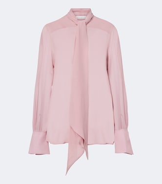 Blusa in seta con fiocco | Nina Ricci