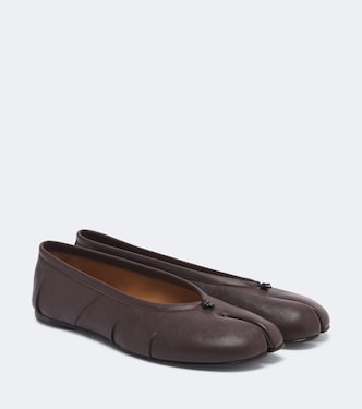 Bailarinas Tabi de piel | Maison Margiela
