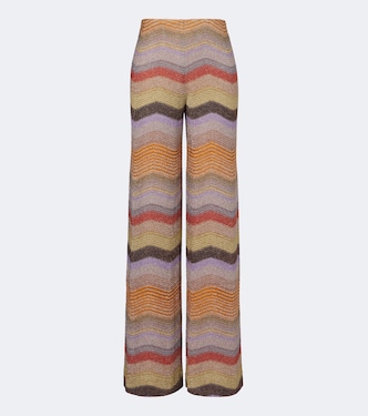 Pantalon ample Wave en lamé | Missoni