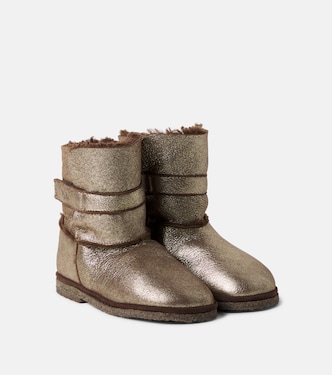 Bottines en cuir et shearling | PèPè