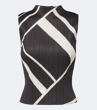 Top Fold Line estampado plisado | Pleats Please Issey Miyake