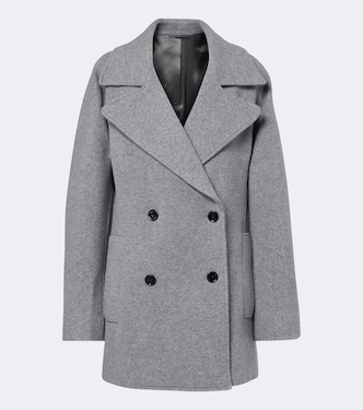 Wool and cashmere-blend peacoat | Toteme