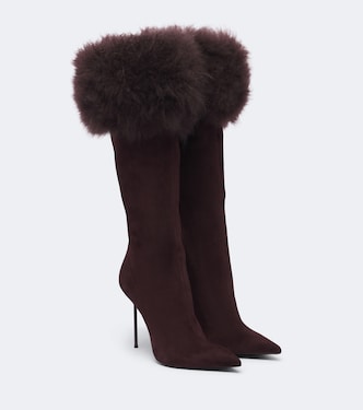 Stivali Lidia in suede | Paris Texas