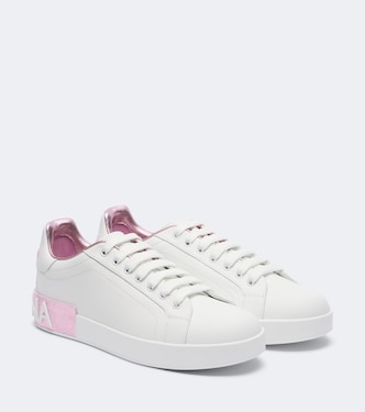 Baskets Portofino en cuir | Dolce&Gabbana