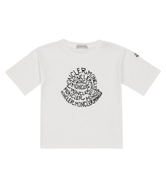 Logo cotton-jersey T-shirt | Moncler Enfant