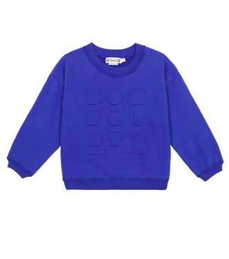 Tonino logo cotton sweatshirt | Bonpoint