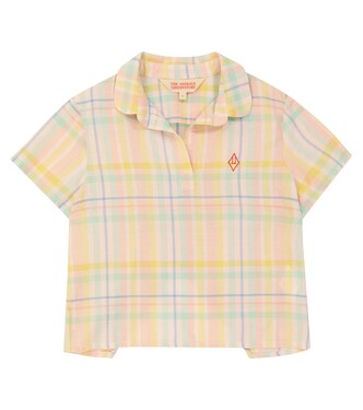 Kangaroo checked cotton shirt | The Animals Observatory