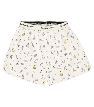 All The Things printed cotton shorts | The New Society