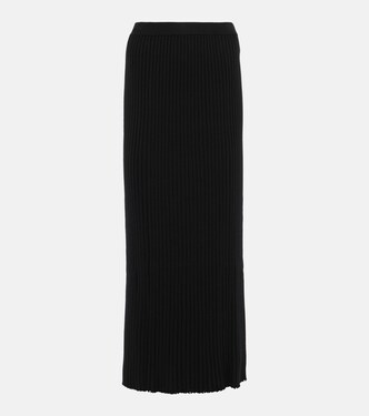Tereja wool and silk midi skirt | Gabriela Hearst