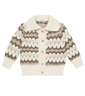 Theo jacquard cardigan | The New Society