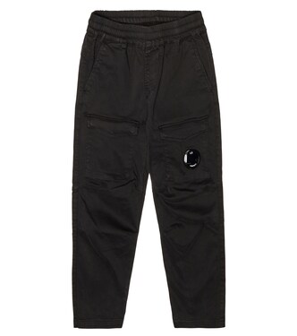 Cotton-blend cargo pants | C.P. Company Kids