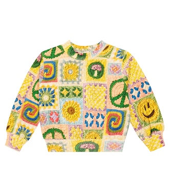 Marge printed cotton sweatshirt | Molo