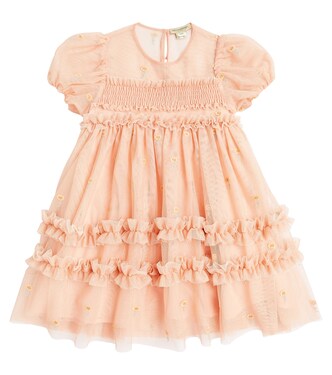 Embroidered floral tulle dress | Stella McCartney Kids