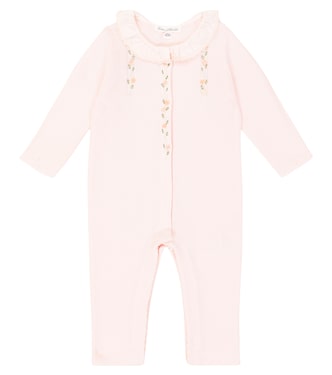 Baby embroidered cotton onesie | Tartine et Chocolat
