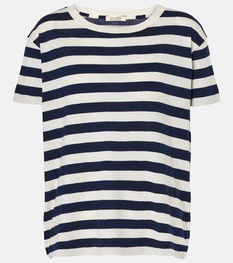 Brady striped cotton T-shirt | Nili Lotan