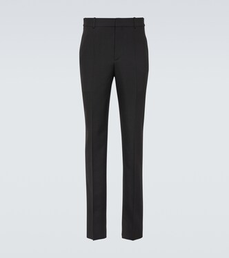 Gerade High-Rise-Hose | Saint Laurent