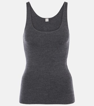 Wool-blend tank top | Toteme