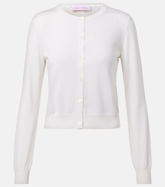 Cardigan en soie et coton | Carolina Herrera