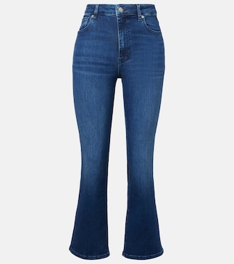 Reboot Crop high-rise bootcut jeans | Frame