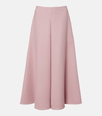 Layered Coolness high-rise midi skirt | Dorothee Schumacher