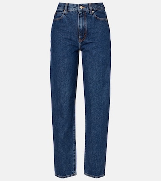 Jean droit Neat à taille haute | Frame