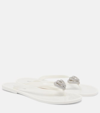 Riviera embellished thong sandals | Mach & Mach