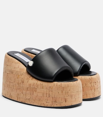 Sandali Mochi in pelle con platform | The Attico