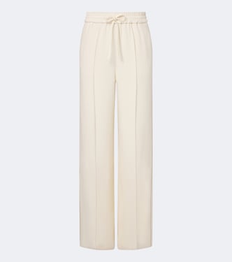 Cady Couture wide-leg silk pants | Valentino