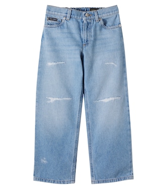 Distressed Jeans | Dolce&Gabbana Kids