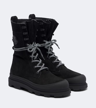 Vera suede lace-up boots | Moncler