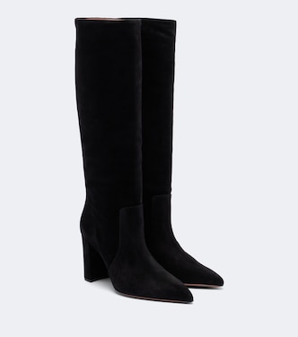Anja suede knee-high boots | Paris Texas
