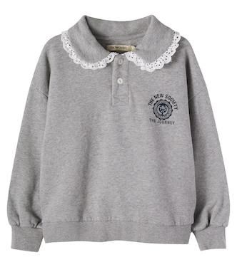 Ash cotton fleece sweatshirt | The New Society