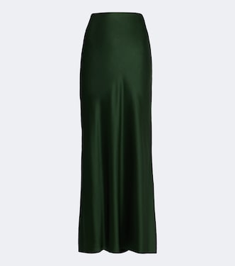 Silk satin maxi skirt | The Sei