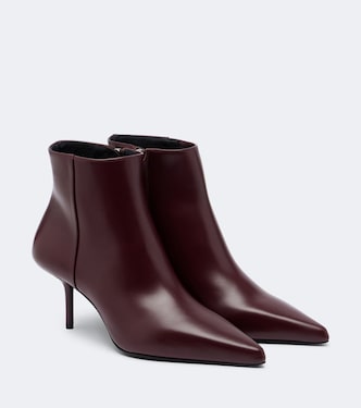 Ankle Boots aus Leder | Max Mara