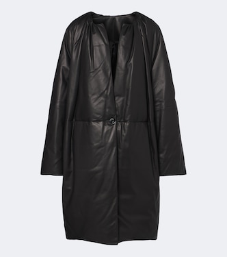 Leather down coat  | Toteme