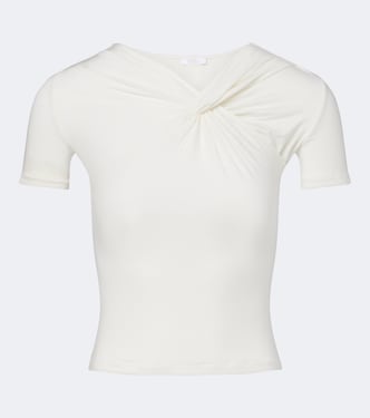 Anna gathered jersey T-shirt | Eres